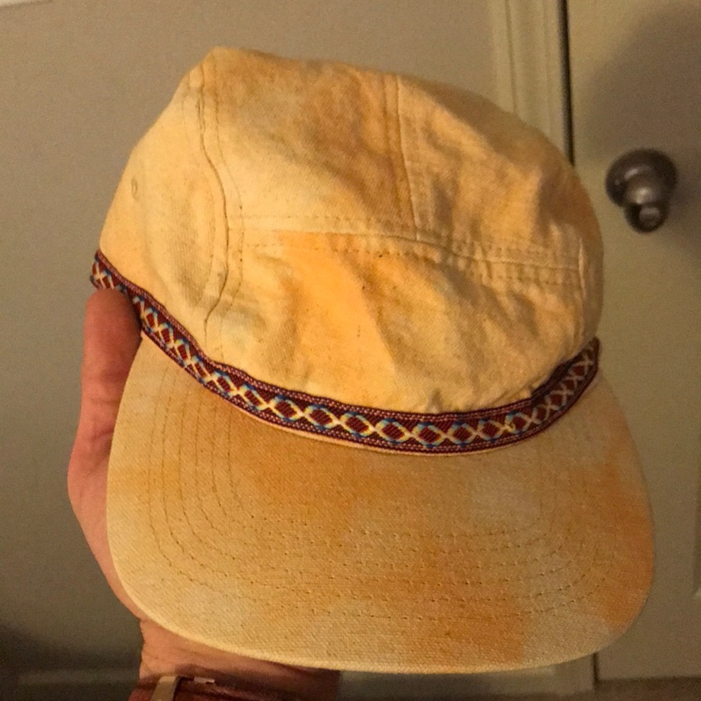 UA five panel hat.